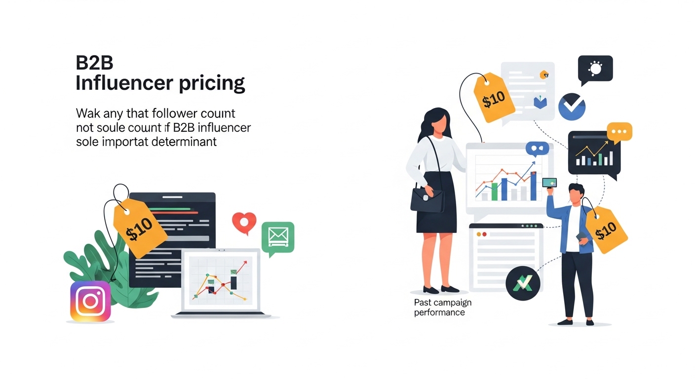 Marketing de Influencia B2B: Más Allá del Número de Seguidores, lo que Realmente Define el Precio