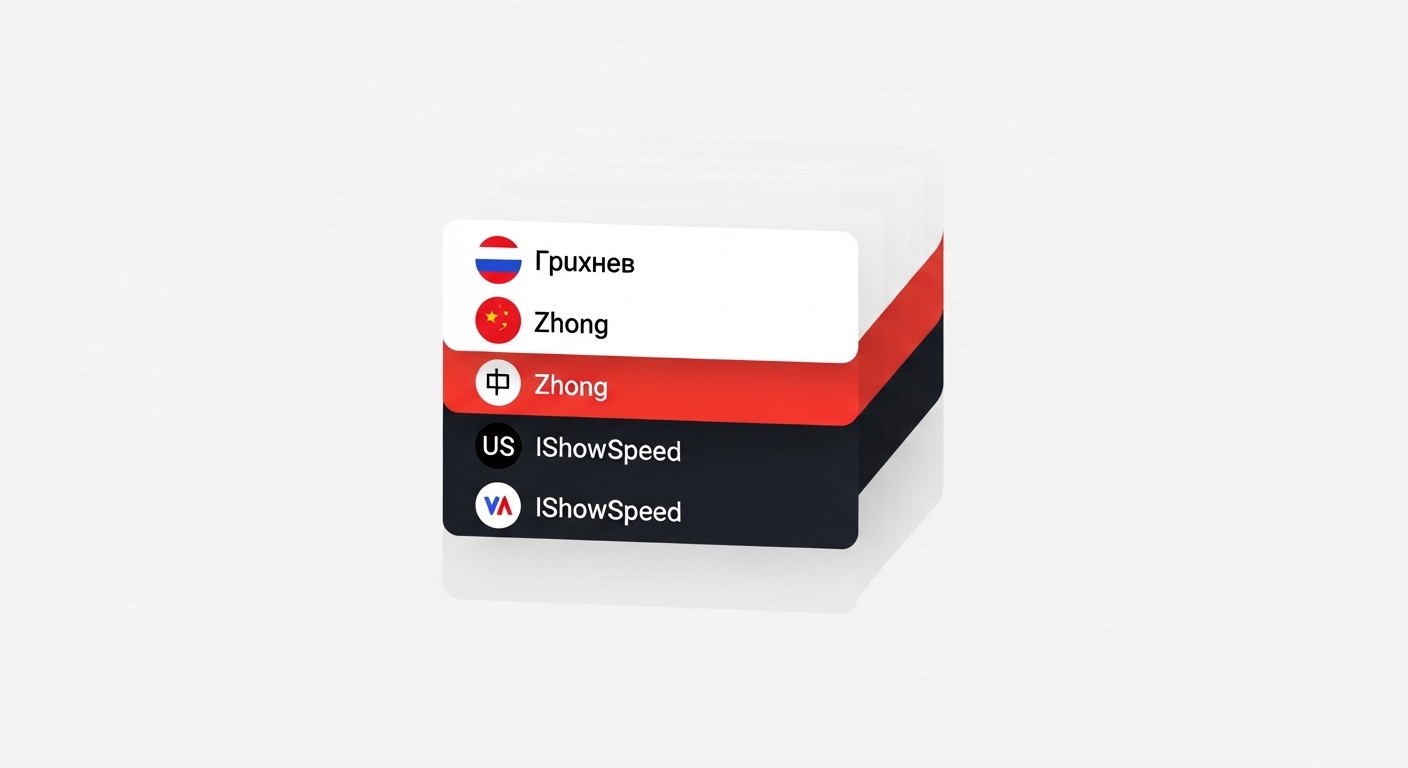 Clasificación Global de Suscriptores de YouTube: Arishnev, Zhong e IShowSpeed Lideran la Lista (al 19 de julio de 2026)