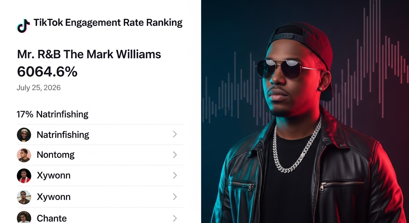 El Último Ranking de TikTok: Canales Pequeños Superan en Tasas de Interacción