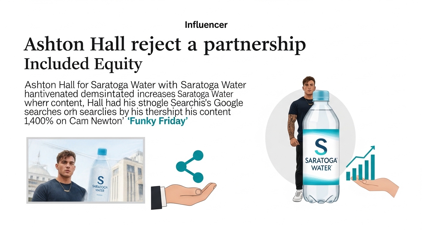 Ashton Hall Rechaza Alianza con Saratoga Water por Falta de Participación en el Capital
